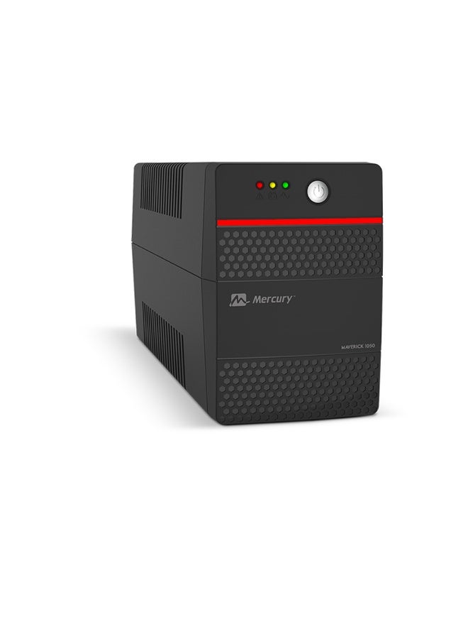 Mercury Maverick 1050VA/630W UPS, Offline Power Supply, 2 Universal Sockets, 9Ah Battery - Image 1